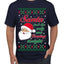 Naughty Santa Isn't The Only One Coming Tonight Ugly Christmas Sweater Men's T-Shirt