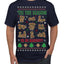 Tis' The Season To Be Naughty Unisex Ugly Christmas Sweater Men's T-Shirt