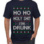 Ho Ho I'm Drunk, Funny Humor Christmas Unisex Sweater, Ugly Christmas Sweater Men's T-Shirt