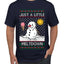 Just A Little Meltdown, Ugly Christmas Sweater Men's T-Shirt