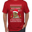 Lisp Believe In Thomthin Thacrifithing Everythin Ugly Christmas Sweater Men's Graphic T-Shirt
