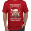 Merry Christmas to Everyone Except Carole Baskin Ugly Christmas Sweater Men's Graphic T-Shirt