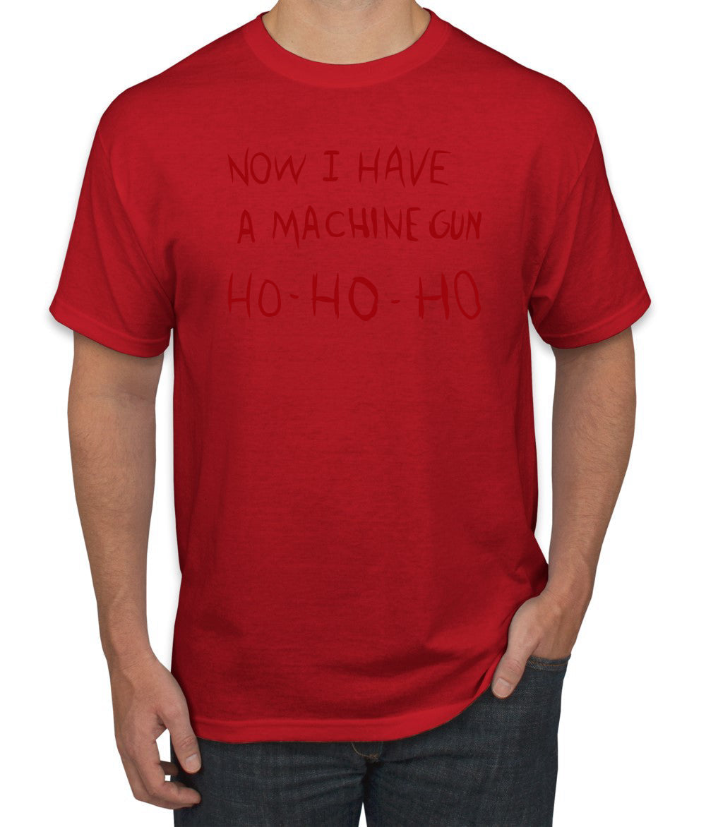 Die Hard Now I Have a Machine Gun Ho ho ho Christmas Men's Graphic T-Shirt