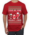 Pour Me Some Holiday Cheer Ugly Christmas Sweater Men's T-Shirt