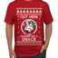 Out Here Looking Like A Snack Cookie Ugly Christmas Sweater Men's T-Shirt