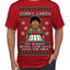 Sorry Santa Dad Never Came Back With Milk, Other Kid, Funny Viral Daddy Left Sad Kid Meme Ugly Christmas Sweater Men's T-Shirt