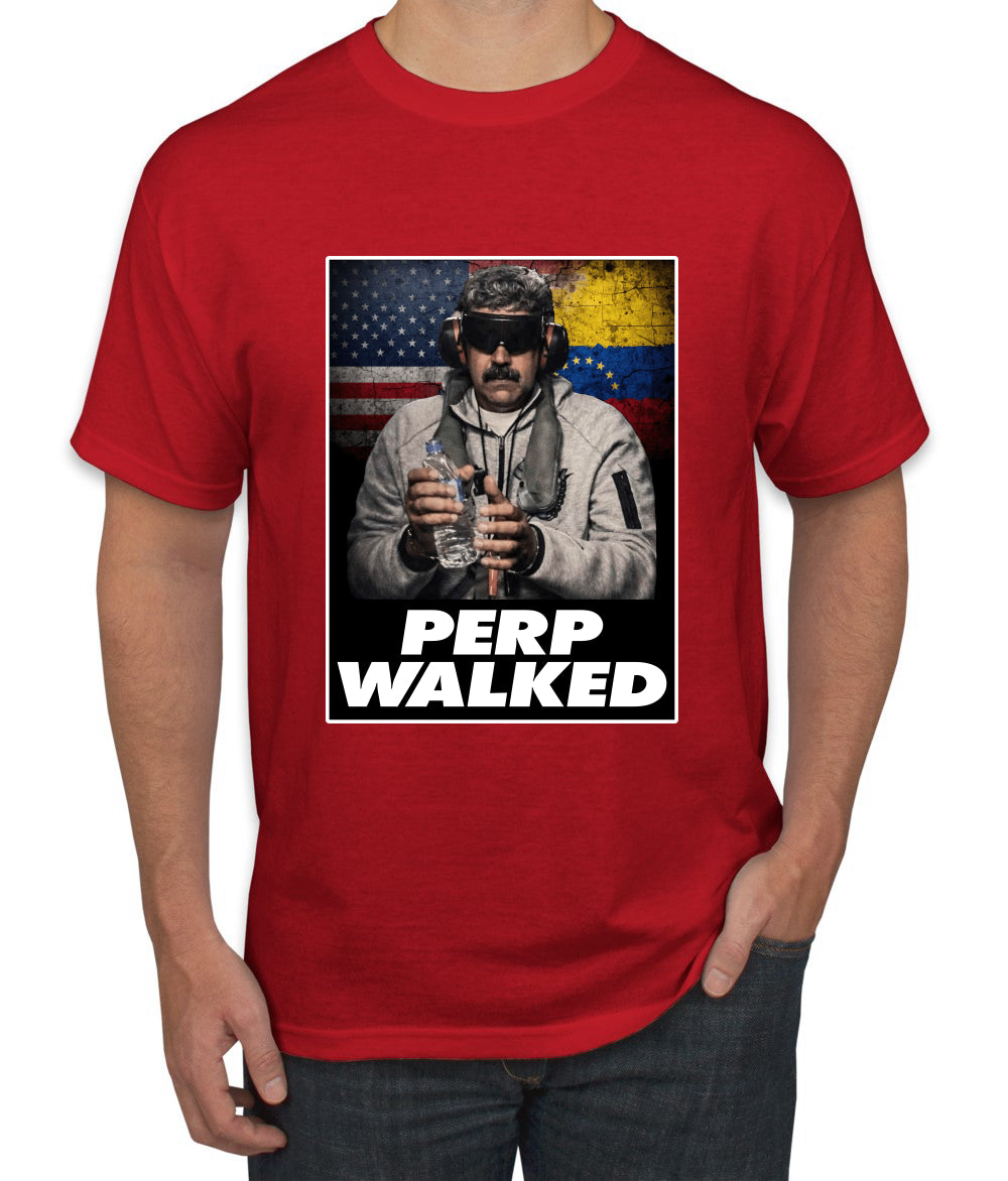 Venezuelan Dictator Maduro Captured Perp Walked Sweater, Unisex Men's T-Shirt
