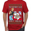 That Santa Mother F Isn't Real CLEAN  Ugly Christmas Sweater Men's T-Shirt