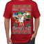 Merry Christmas Shitter's Full Ugly Christmas Sweater Men's T-Shirt
