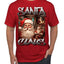 Santa Claus Bootleg Rap Music Style Ugly Christmas Sweater Men's T-Shirt