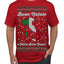 Buon Natale e Felice Anno Nuovo! Merry Christmas and Happy New Year Ugly Christmas Sweater Men's T-Shirt