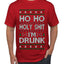 Ho Ho I'm Drunk, Funny Humor Christmas Unisex Sweater, Ugly Christmas Sweater Men's T-Shirt