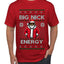 Big Nick Energy, Funny Humor, Ugly Christmas Sweater Men's T-Shirt