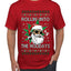 Rollin' Into The Holidays Christmas Sweater, Ugly Christmas Sweater Men's T-Shirt