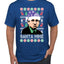 Santa Mike Michael Scott The Office Ugly Christmas Sweater Men's Graphic T-Shirt