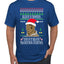 Lisp Believe In Thomthin Thacrifithing Everythin Ugly Christmas Sweater Men's Graphic T-Shirt