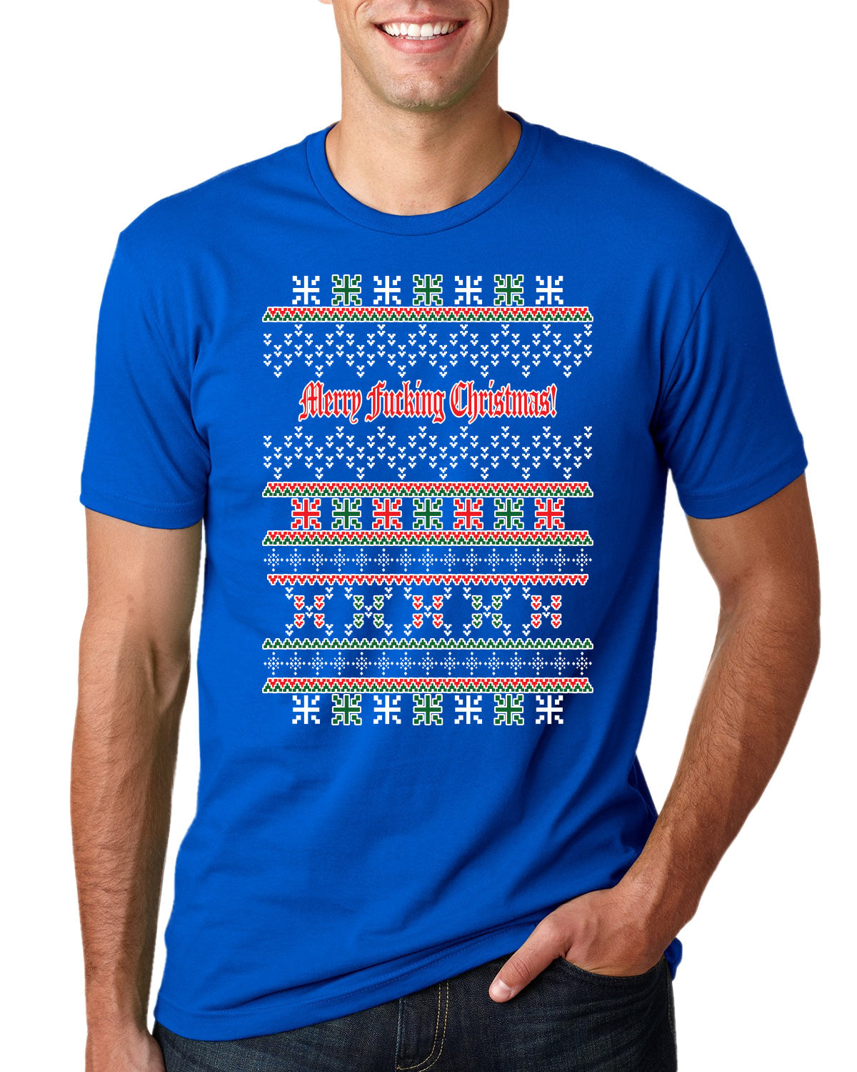 Merry Fucking Christmas Men's Graphic T-Shirt