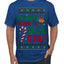 It's Not Going to Suck Itself Funny Candy Cane Ugly Christmas Sweater Men's T-Shirt