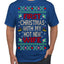First Christmas With My Hot New Wife Classic Newlywed Ugly Christmas Sweater Men's T-Shirt