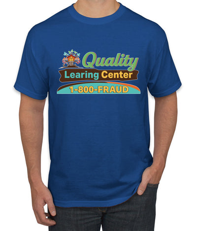 Quality Learing Center 1800-FRAUD Day Care Sweater, Unisex Men's T-Shirt