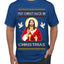 Put Christ Back In Christmas Ugly Christmas Sweater Men's T-Shirt