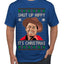 Shut Up Hippy It's Christmas Ugly Christmas Sweater Men's T-Shirt