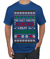 This Ugly Sweater Sucks But I Swallow Ugly Christmas Sweater Men's T-Shirt