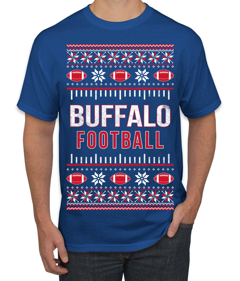 City of Buffalo BUF American Football Fantasy Fan Ugly Christmas Sweater Unisex Crewneck Sweatshirt