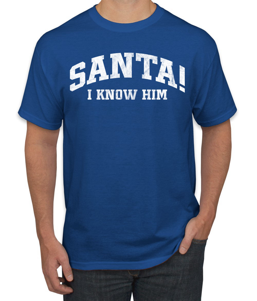Vintage Movie Quote Santa! I Know Him Christmas Men's T-Shirt