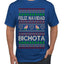 Feliz Navidad Bichota Ugly Christmas Sweater Men's T-Shirt
