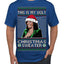 This Is My Ugly Sweater Funny Santa Kamala Harris Ugly Christmas Sweater Men's T-Shirt
