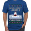 Have a Holly Jawlly Christmas, Cute Shark, Ugly Christmas Sweater Men's T-Shirt