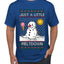 Just A Little Meltdown, Ugly Christmas Sweater Men's T-Shirt