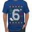 Christmas 6 Meme, Ugly Christmas Sweater Unisex Men's T-Shirt