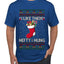 Hefty And Hung Christmas Sweater, Funny  Ugly Christmas Sweater Men's T-Shirt