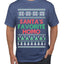 Santa's Favorite Homo Ugly Christmas Sweater Men's T-Shirt
