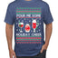 Pour Me Some Holiday Cheer Ugly Christmas Sweater Men's T-Shirt
