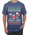 Pour Me Some Holiday Cheer Ugly Christmas Sweater Men's T-Shirt