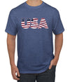 USA Winter Team Sports Fan Collection | USA Flag Fill Design Sweater, Unisex Men's T-Shirt