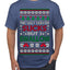 This Ugly Sweater Sucks But I Swallow Ugly Christmas Sweater Men's T-Shirt
