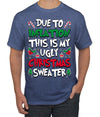 Due To Inflation This Is My Ugly Christmas Sweater Ugly Christmas Sweater Men's T-Shirt