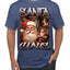 Santa Claus Bootleg Rap Music Style Ugly Christmas Sweater Men's T-Shirt