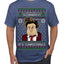 Ho Ho Holy Schnikes Funny 90s Classic Tommy Boy Movie Ugly Christmas Sweater Men's T-Shirt