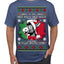 Jing a Di Jing Dominick the Italian Christmas Donkey Ugly Christmas Sweater Men's T-Shirt