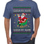 Sleigh My Name Sleigh My Name, Pop Singers, Song Lyrics Pun, Santa Sleigh, Ugly Christmas Sweater Men's T-Shirt
