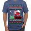 I Could Go Down All Night Long, Ugly Christmas Sweater Men's T-Shirt