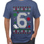 Christmas 6 Meme, Ugly Christmas Sweater Unisex Men's T-Shirt