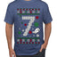 Christmas 7 Meme, Ugly Christmas Sweater Unisex Men's T-Shirt