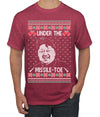 Under The Missle Toe Ugly Christmas Sweater Men's T-Shirt