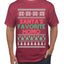 Santa's Favorite Homo Ugly Christmas Sweater Men's T-Shirt